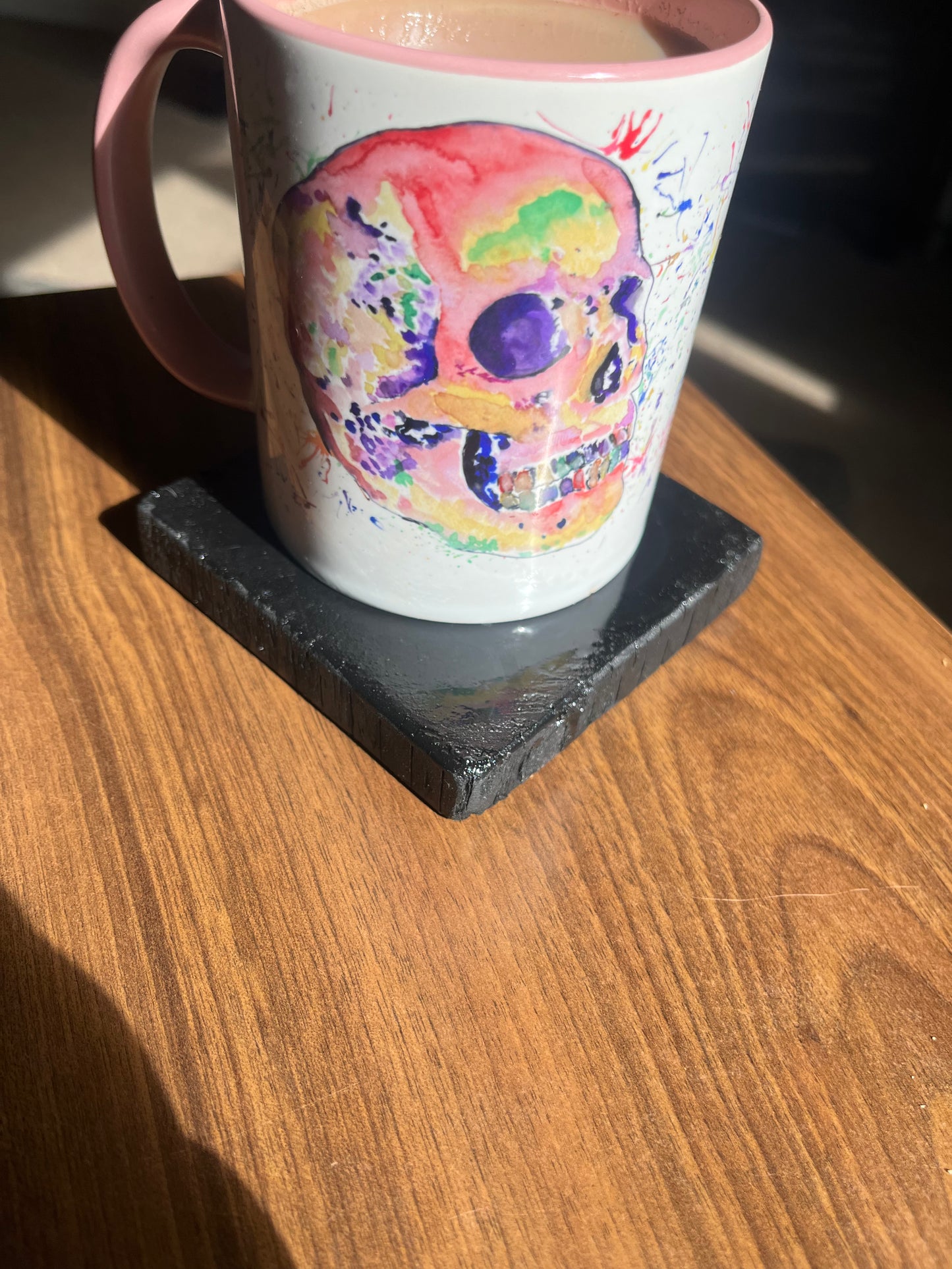 Black tea coaster